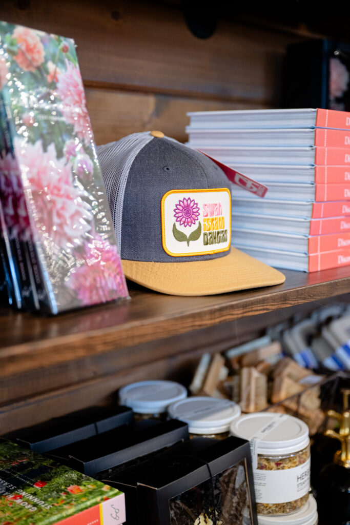 Gift Shop - Swan Island Dahlias Hat