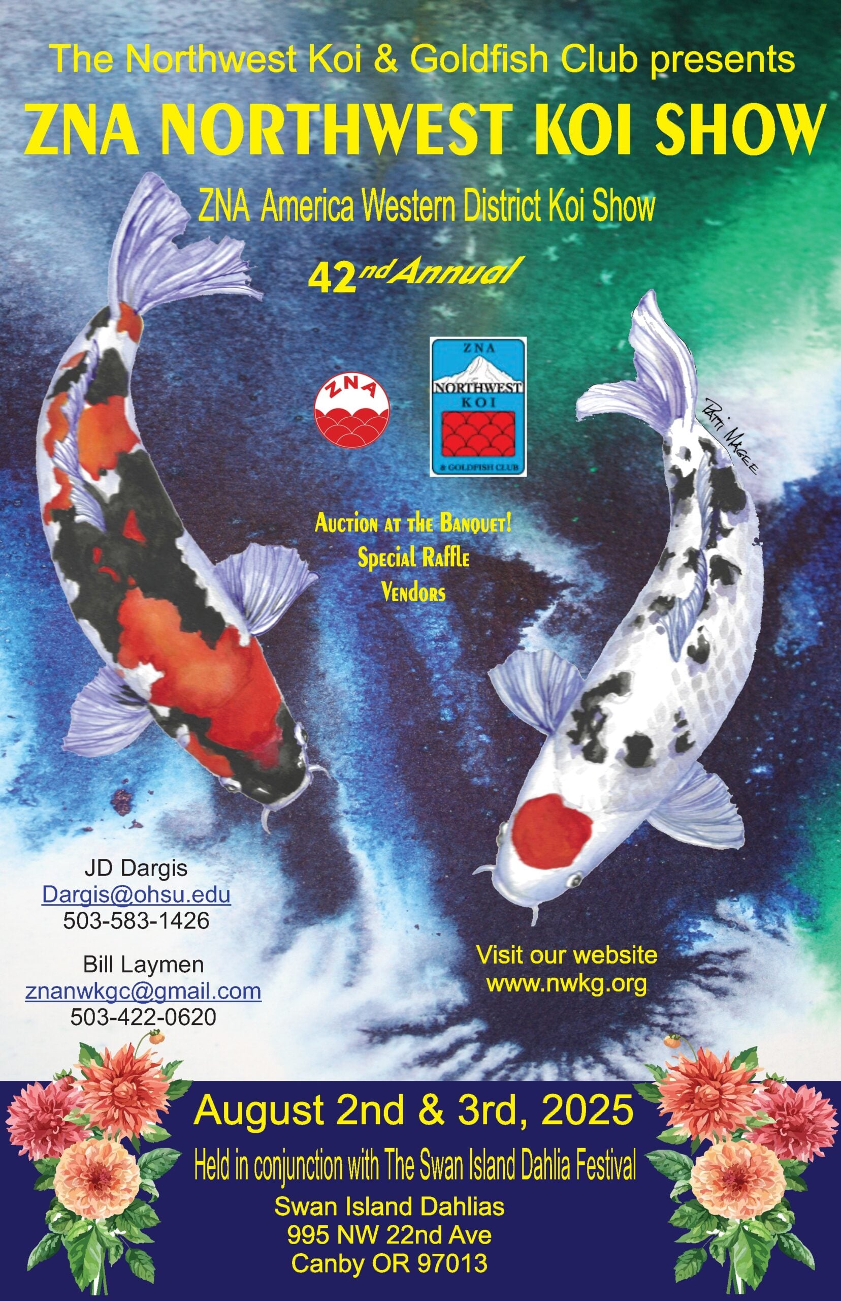 2025 42nd Annual Northwest Koi Show – Swan Island Dahlias | Swan